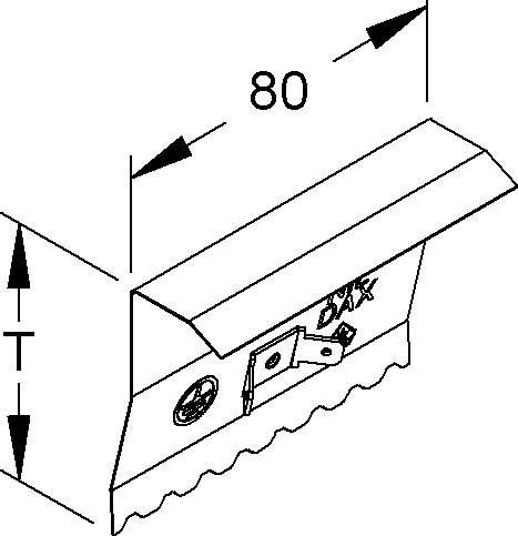 Niedax Stoßstellenverbinder GSTA 133-78