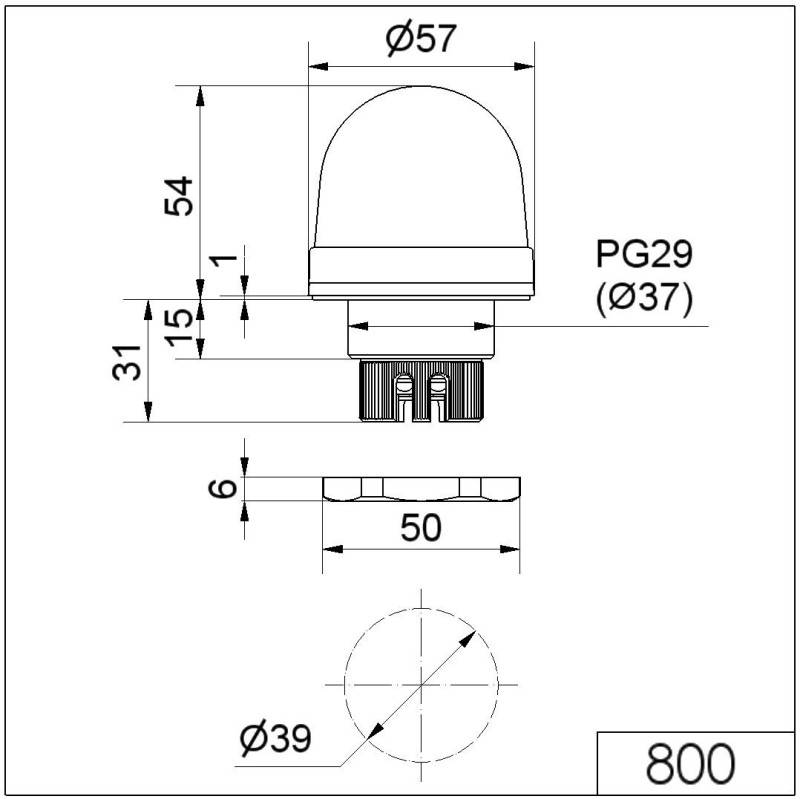 Werma Dauerleuchte 80020000