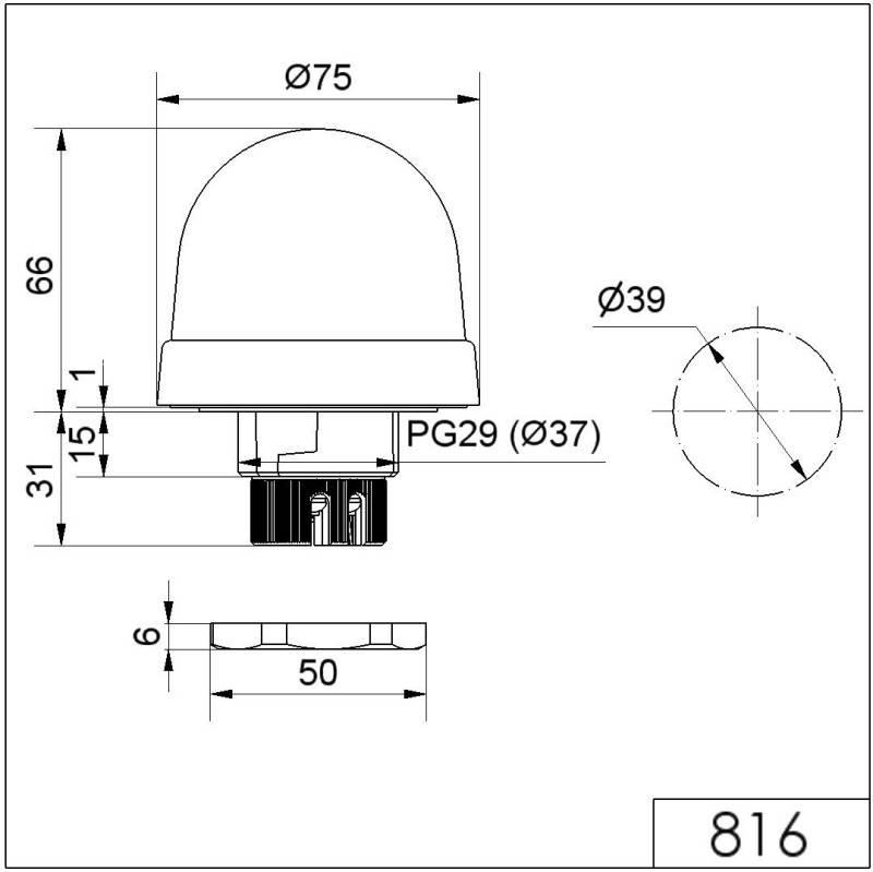 Werma LED Dauerleuchte 81620068
