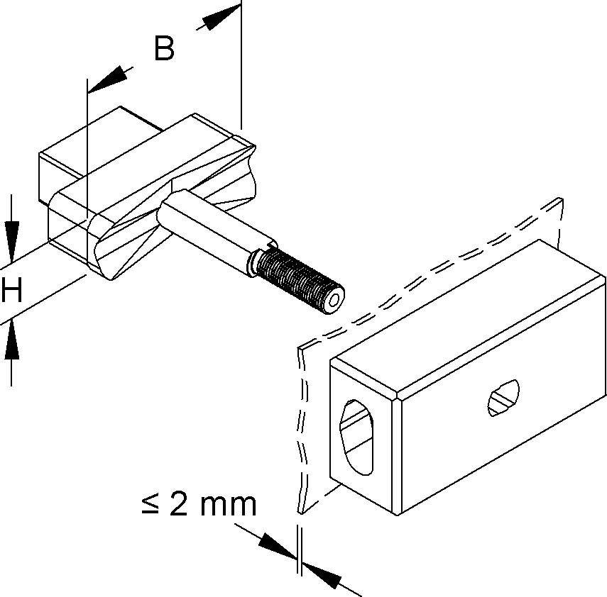 Niedax Blechlocher W-BL 30.65