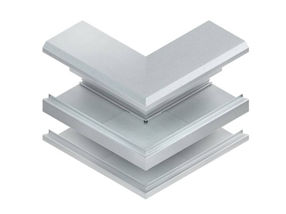 Niedax Alu-Außeneck DAA 170-78 P