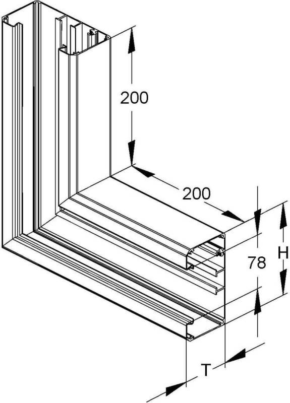 Niedax Alu-Flachwinkel GAV 133-78 N