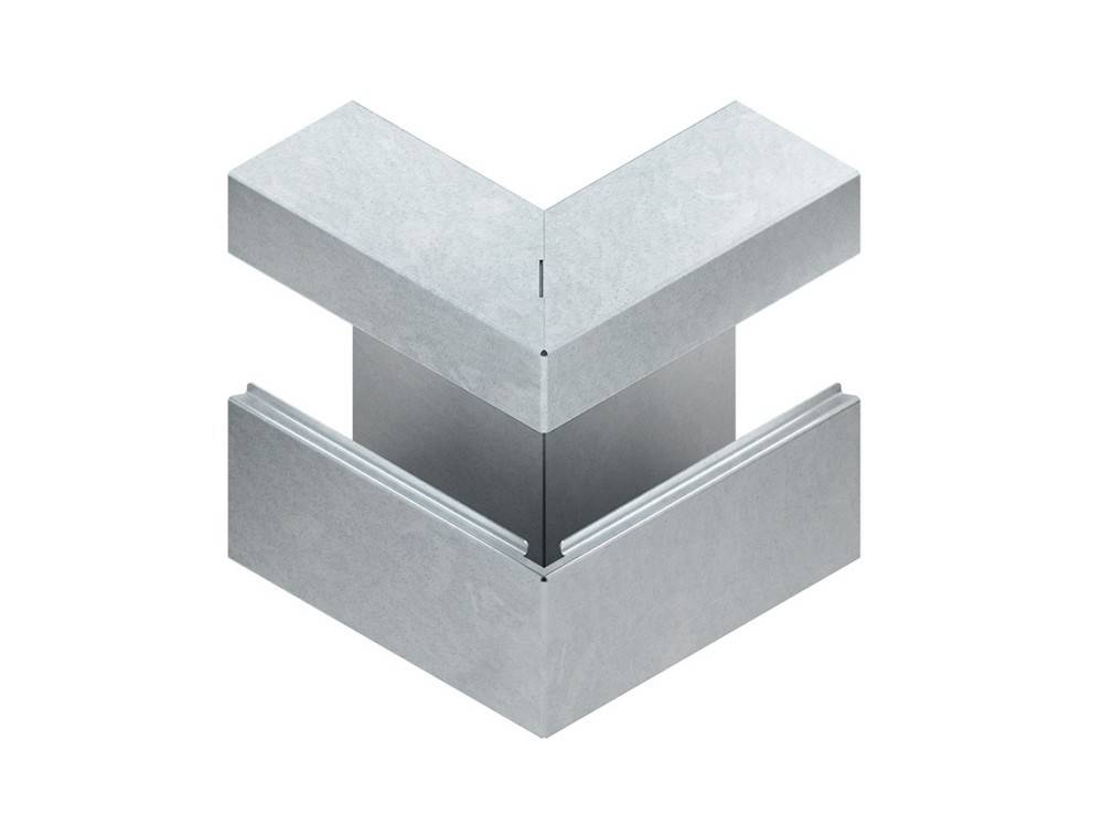 Niedax Gerätekanal-Außeneck GKA 213A78T80 S