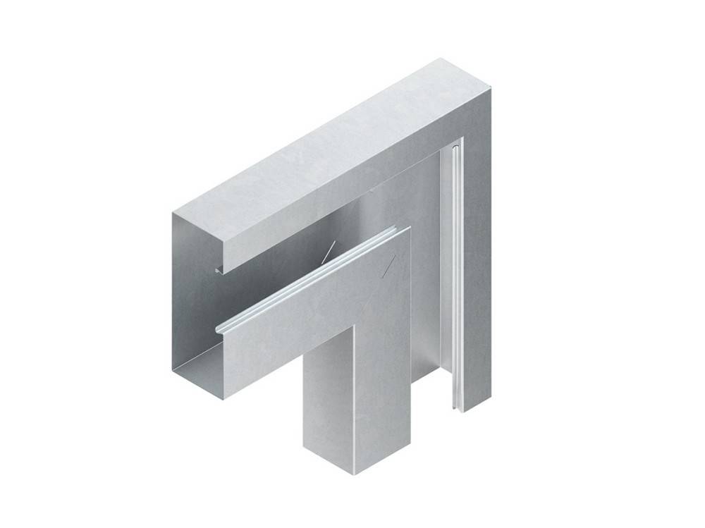 Niedax Gerätekanal-Vertikaleck GKVU 213A78T100 S