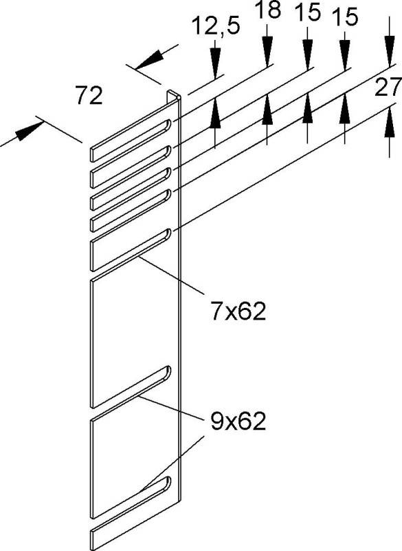 Niedax Stabilisierungsprofil GSP 133/110