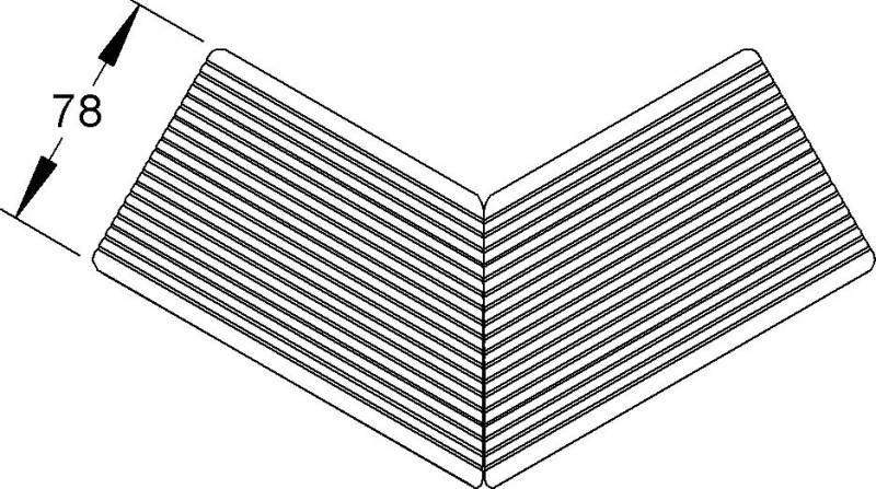 Niedax Außeneckdeckel PDAAR 78 N