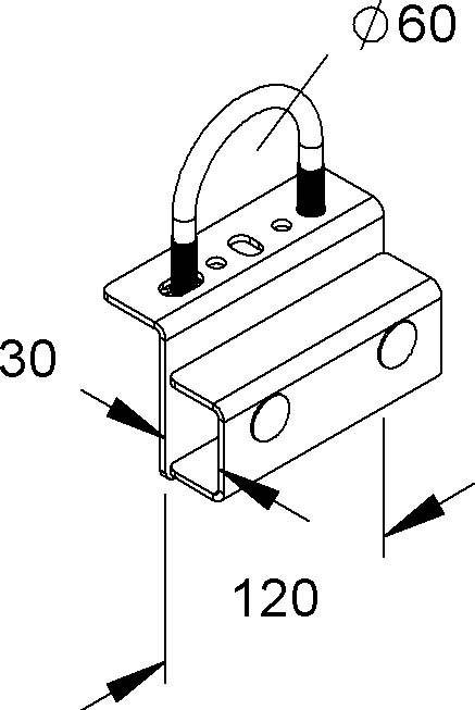Niedax Holmanschlußhalter MIHR 6030 E3