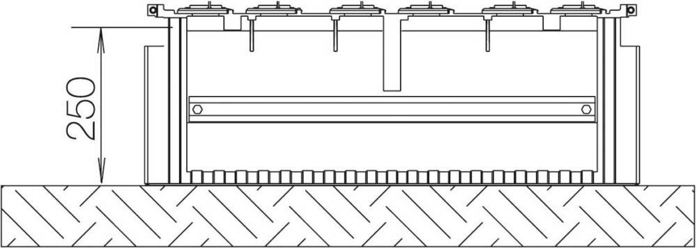 ABN Festplatzsockel Gr.1 FB3 SX021F