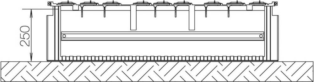 ABN Festplatzsockel Gr.2 FB4 SX022F