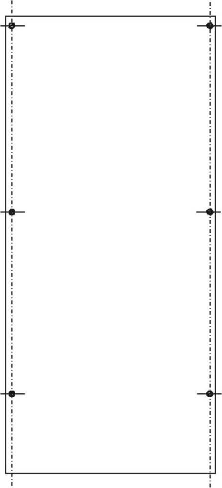 ABN PVC-Montageplatte AS-152 SY79271M