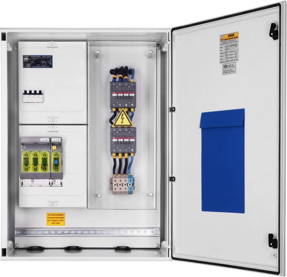 GSAB Elektrotechnik GfK-Wandschrank IP67 80W500-AR01-37kW