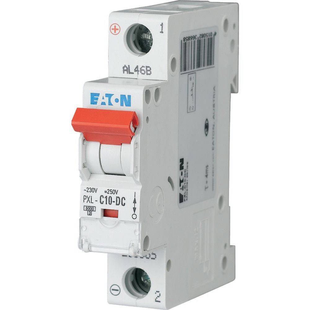 Eaton LS-Schalter m.Beschrift. PXL-C10-DC