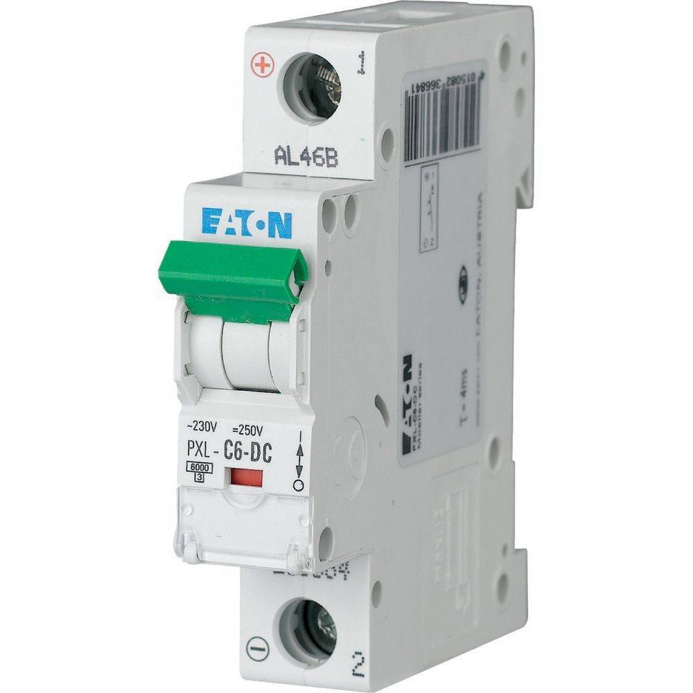 Eaton LS-Schalter m.Beschrift. PXL-C6-DC