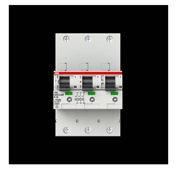 ABB Stotz S&J Haupleitungsschutzschalter S751/3DR-K16