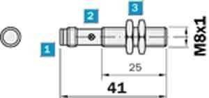 Sick Induktiver Näherungssensor IME08-02BPSZT0K