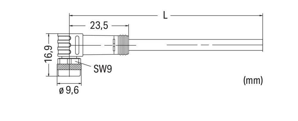WAGO GmbH & Co. KG Sensor-/Aktorleitung M8Bu. 756-5102/030-015