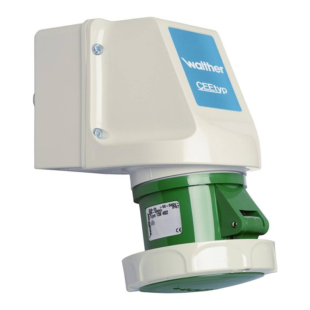 Walther Werke Wandsteckdose 16A 119402