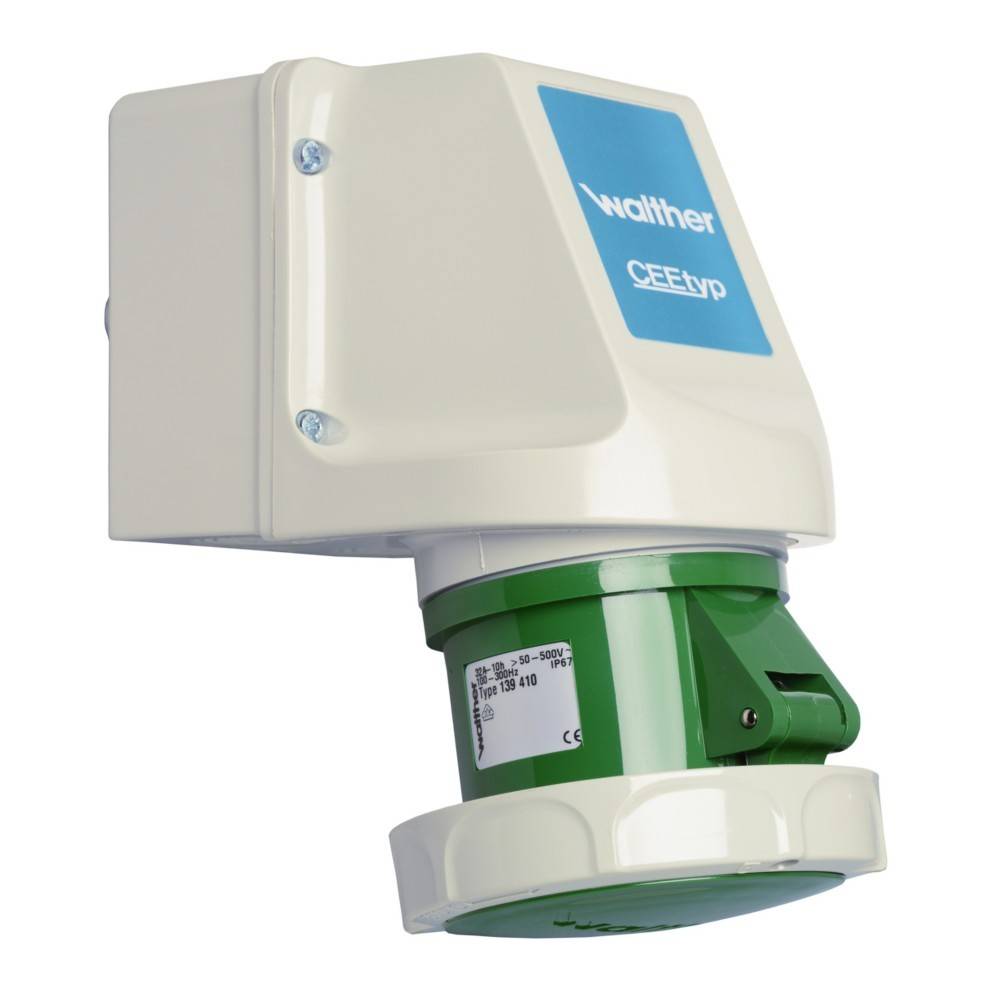 Walther Werke Wandsteckdose 32A 139410