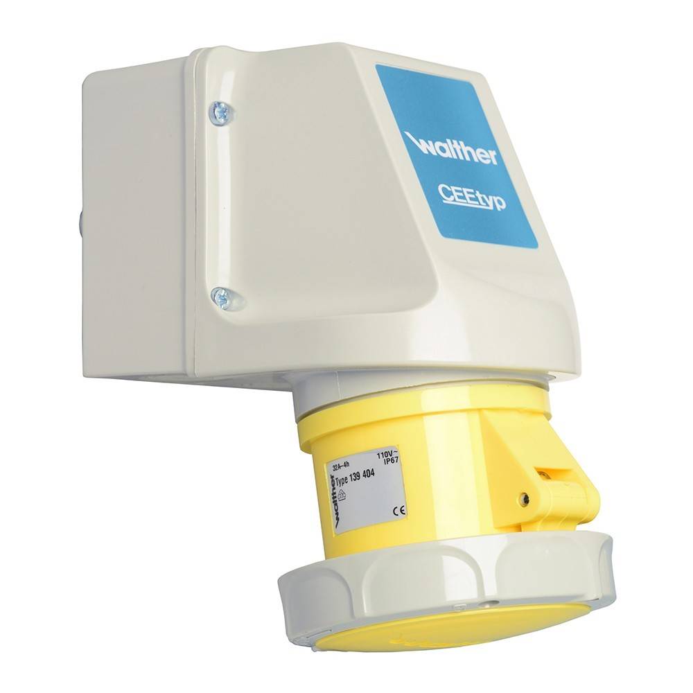 Walther Werke Wandsteckdose 32A 139404