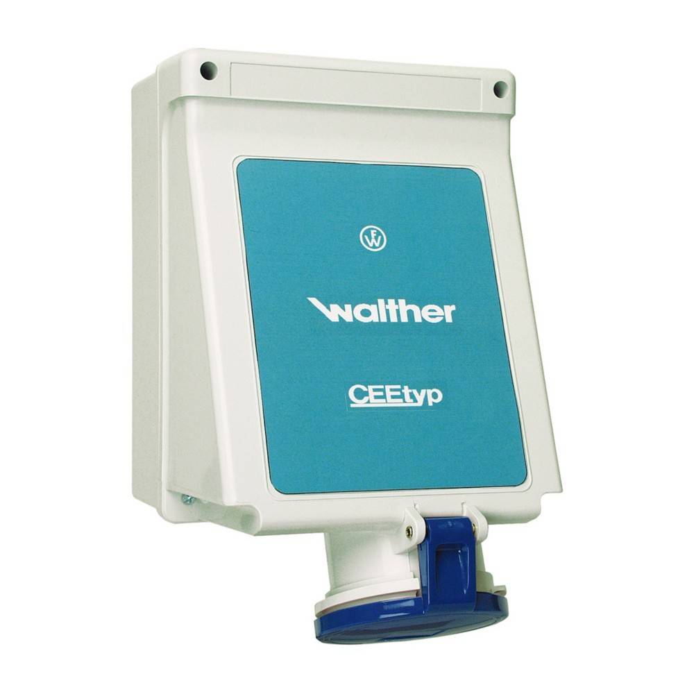 Walther Werke Wandsteckdose 63A 163306