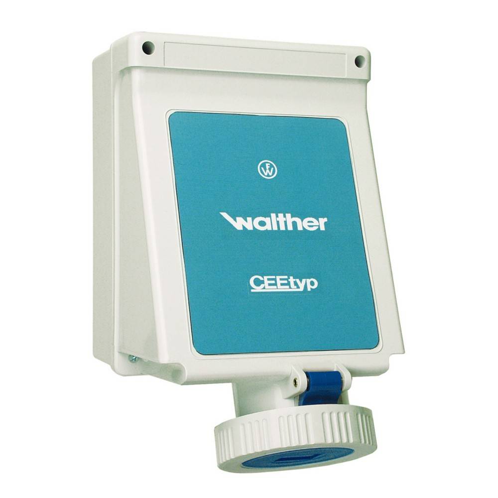 Walther Werke Wandsteckdose 63A 168306