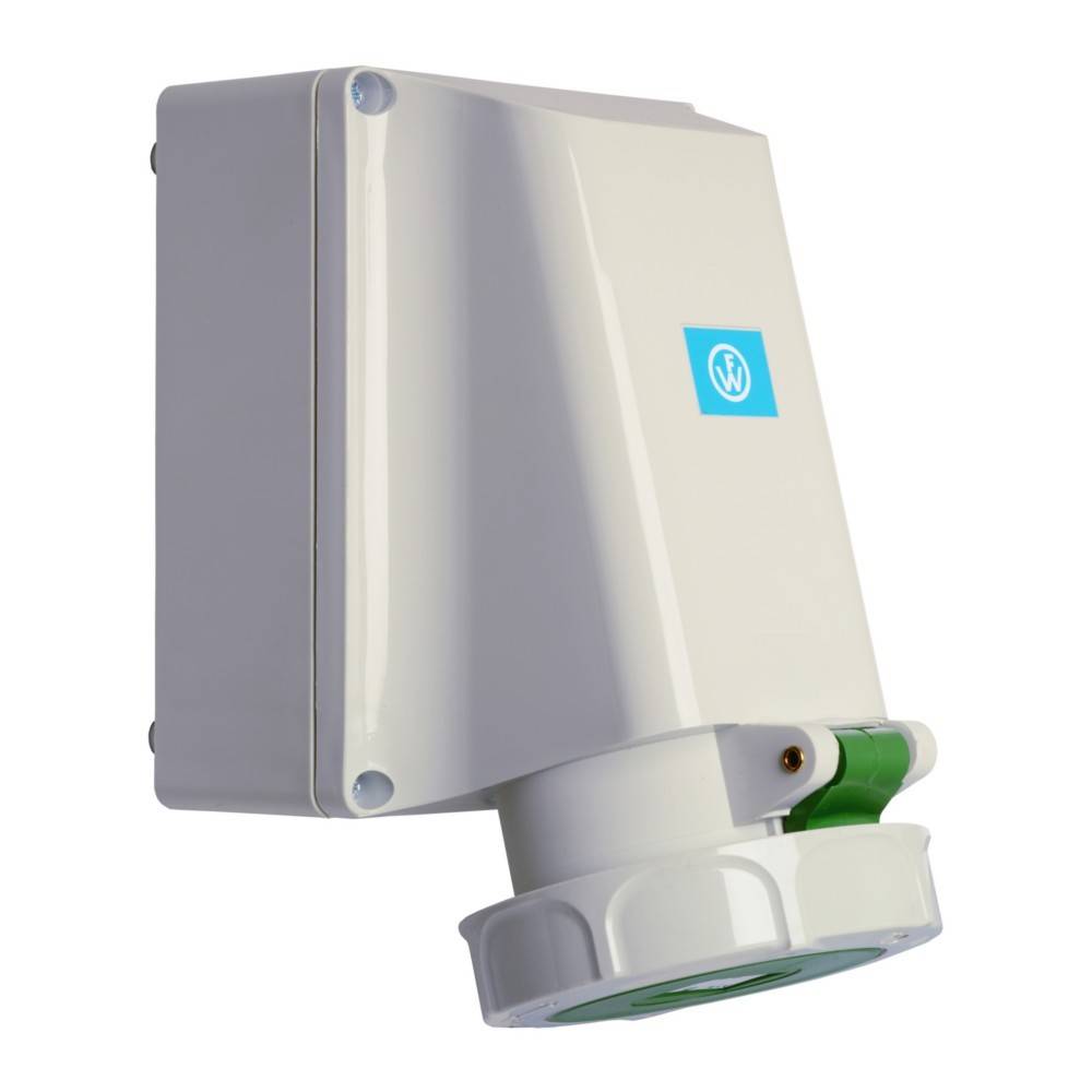 Walther Werke Wandsteckdose 63A 169402