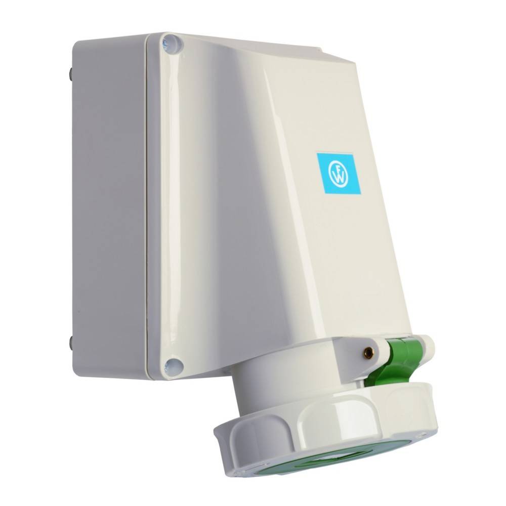 Walther Werke Wandsteckdose 63A 169410