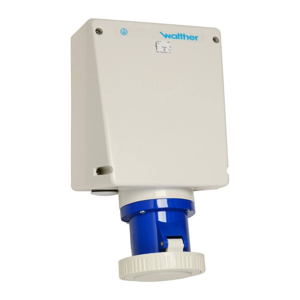 Walther Werke Wandsteckdose 125A 179409