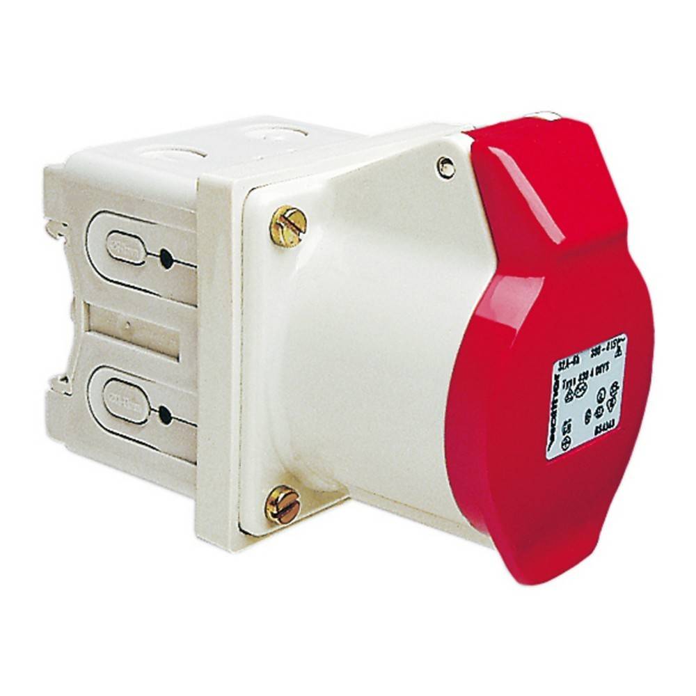 Walther Werke Anbaudose gerade 16A 410406VS