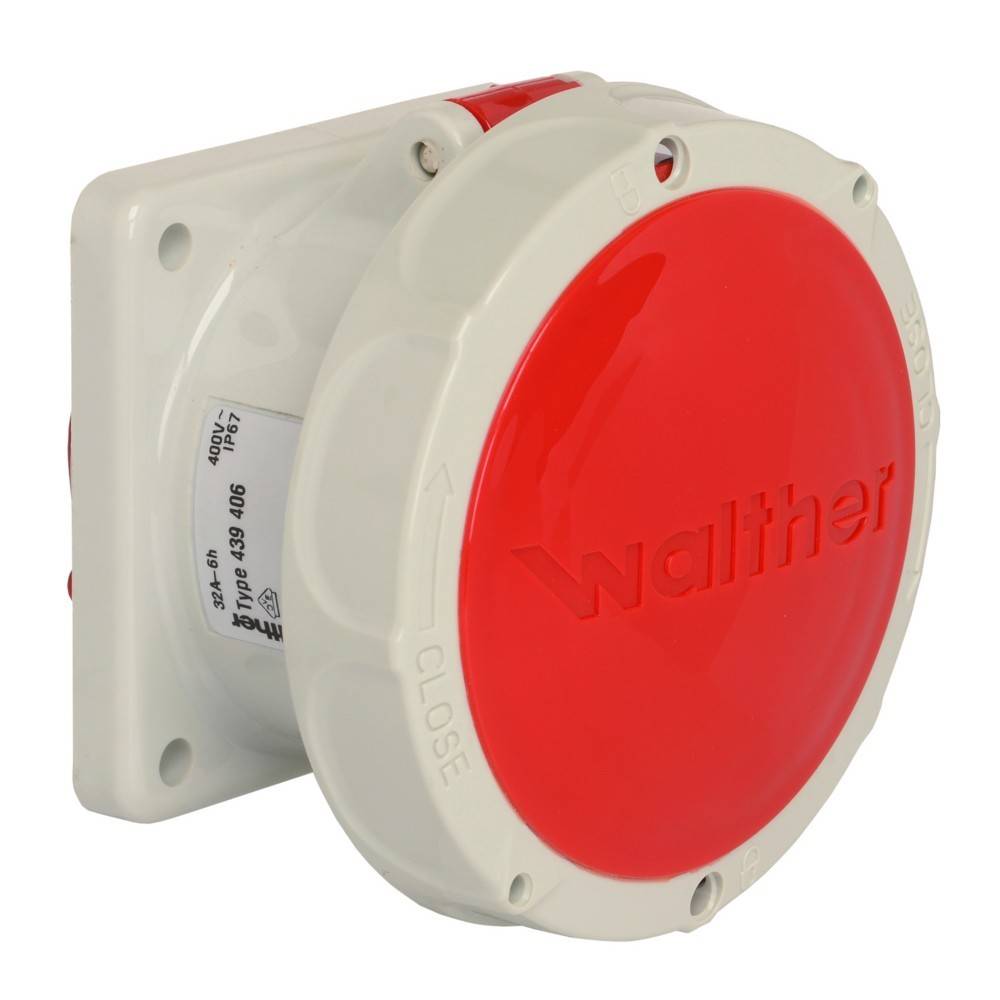 Walther Werke Anbaudose gerade 32A 439406