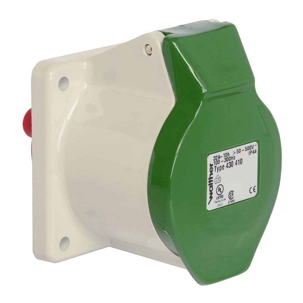 Walther Werke Anbaudose gerade 32A 430410