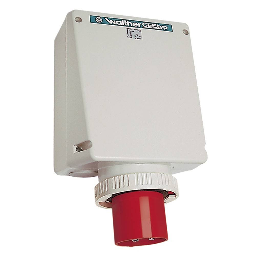 Walther Werke Wandgerätestecker 125A 678OK