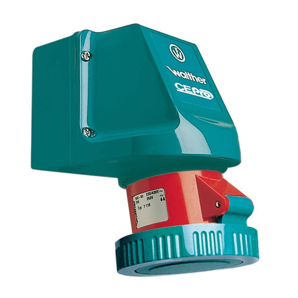 Walther Werke CEPro Wandsteckdose 16A 7119511
