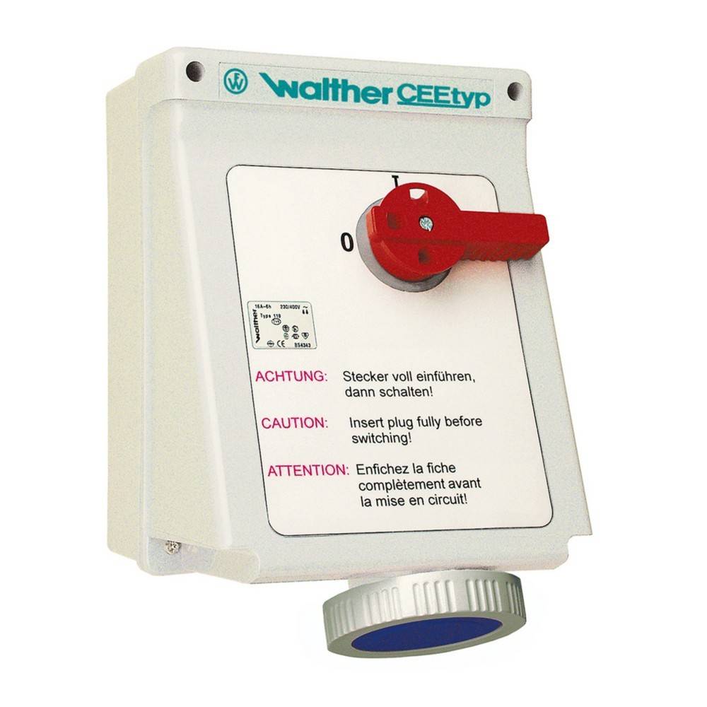 Walther Werke Wandsteckdose 32A AE139304