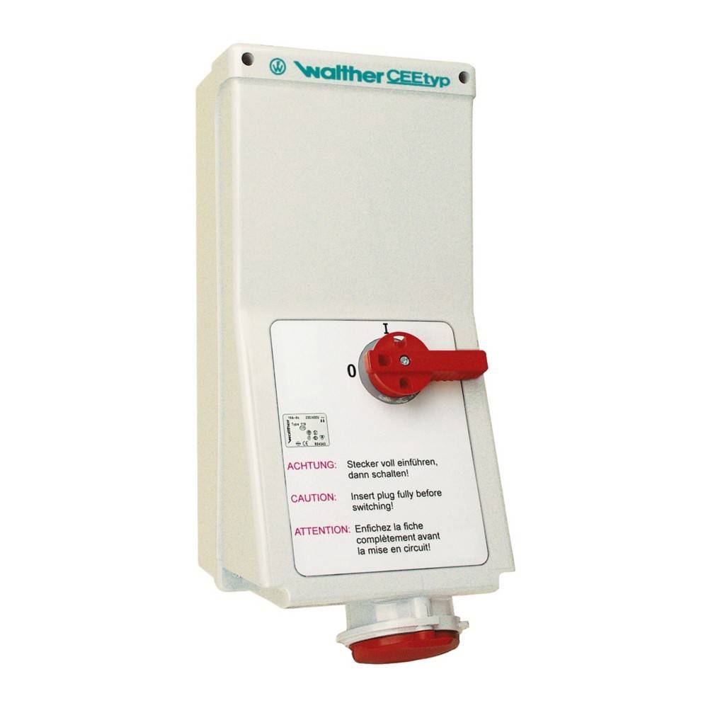 Walther Werke Wandsteckdose 63A AI160409