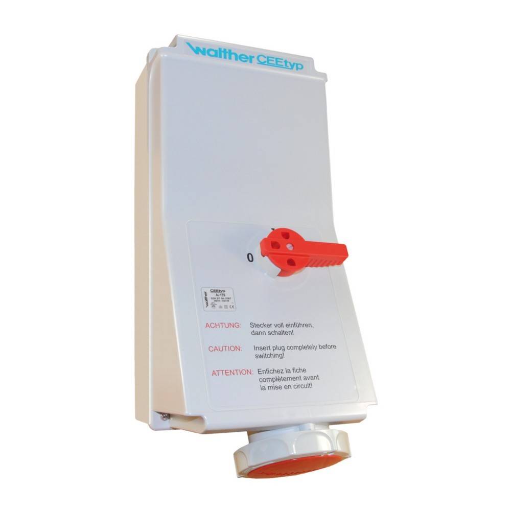 Walther Werke Wandsteckdose 32A AI139406