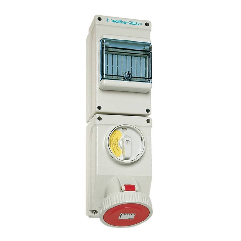 Walther Werke Wandsteckdose 32A AU139403TS