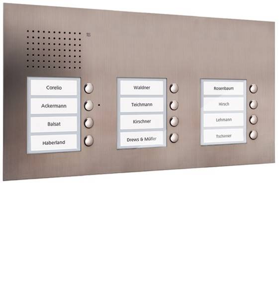 TCS Tür Control Audio Außenstation PUK 12 PUK12/3-ES