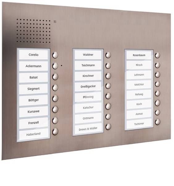 TCS Tür Control Audio Außenstation PUK 24 PUK24/3-ES