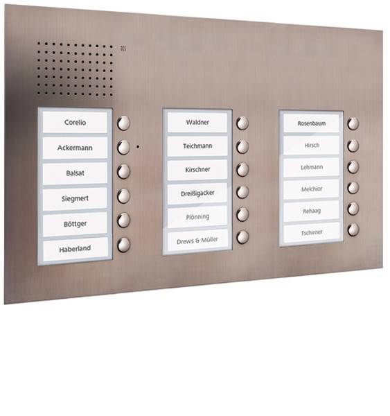 TCS Tür Control Audio Außenstation PUK 18 PUK18/3-ES