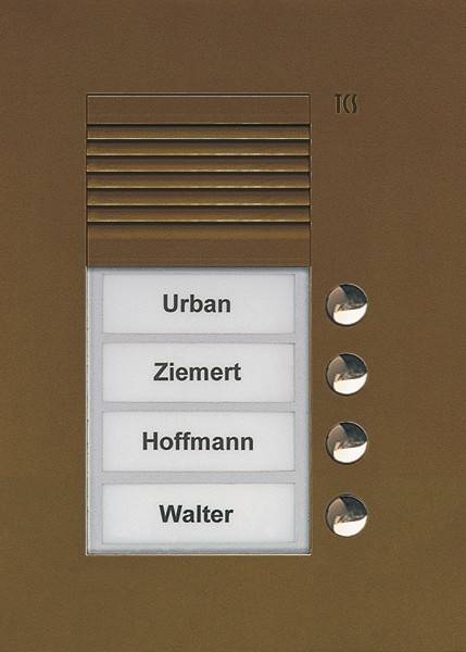 TCS Tür Control Audio Außenstation PUK 4 PUK04/1-EB