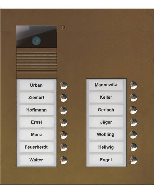 TCS Tür Control Video color Außenstation V AVU15140-0012