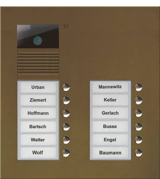 TCS Tür Control Video color Außenstation V AVU15120-0012