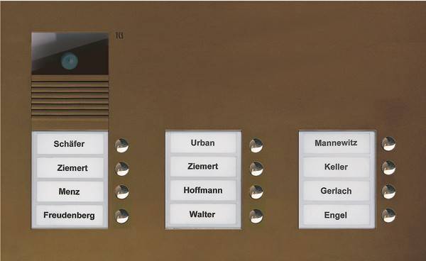 TCS Tür Control Video color Außenstation V AVU16120-0012