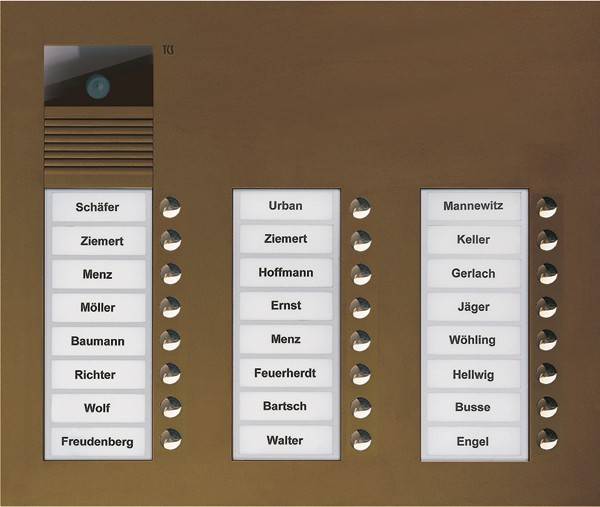 TCS Tür Control Video color Außenstation V AVU16240-0012