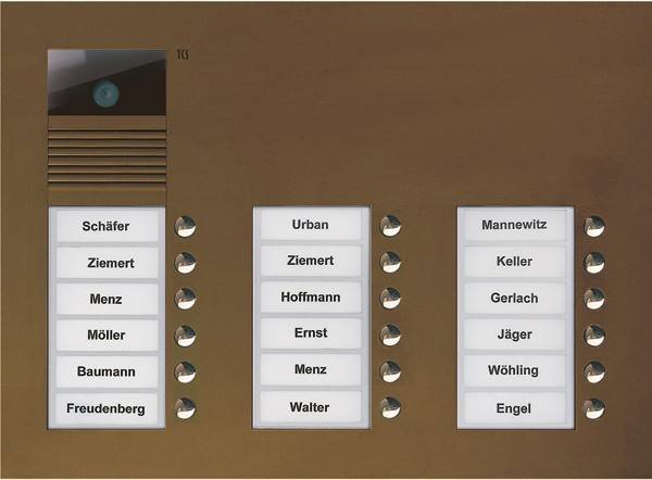 TCS Tür Control Video color Außenstation V AVU16180-0012