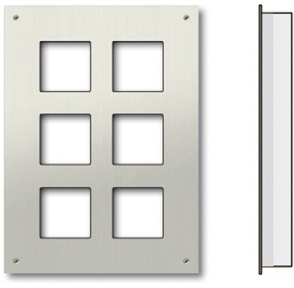 TCS Tür Control Frontplatte UP ZAU2008-0030