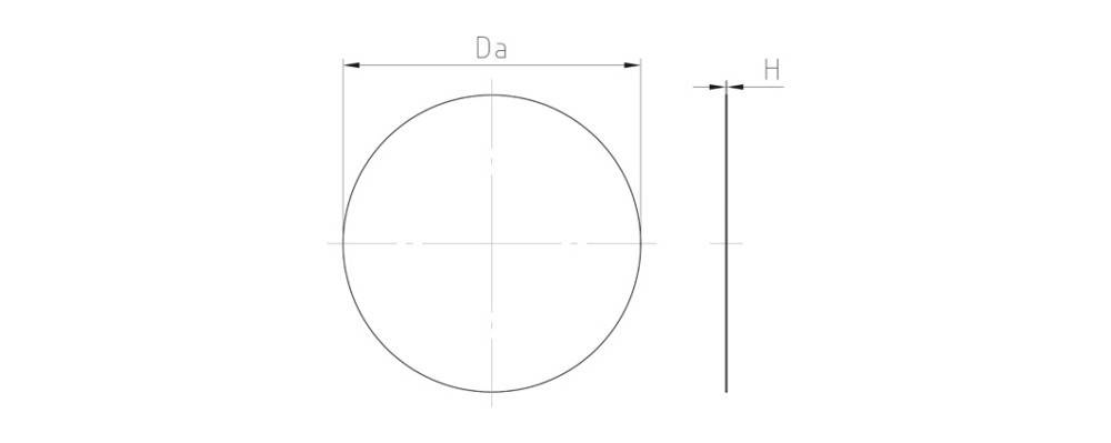 Jacob Blindscheibe M25 S-B