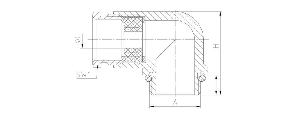 Jacob Kabelverschraubungswinkel 21.116