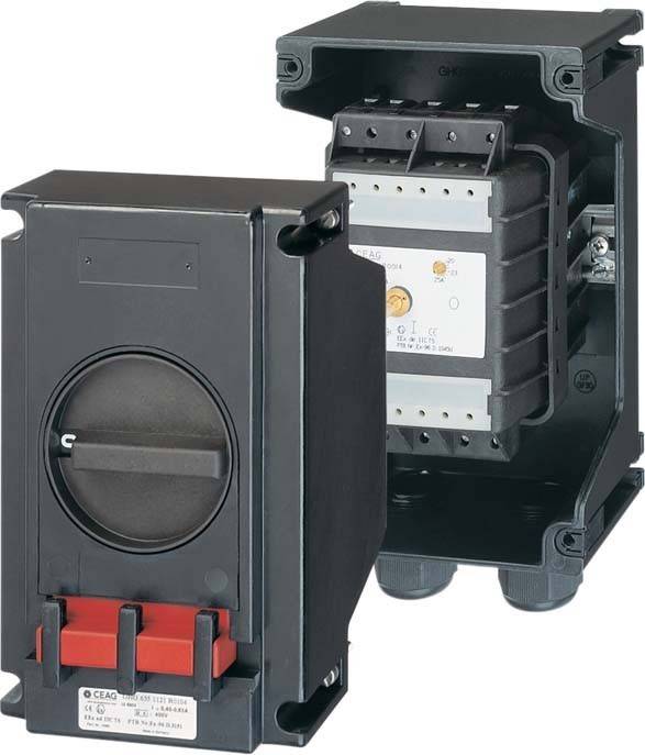 Ceag Sicherheitst. Ex-Motorschutzschalter GHG6351121R0102